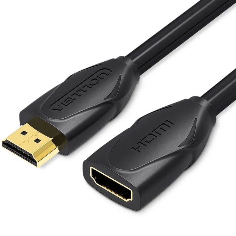Cable Alargador HDMI Vention VAA-B06-B100
HDMI Macho - HDMI Hembra
1m
Negro