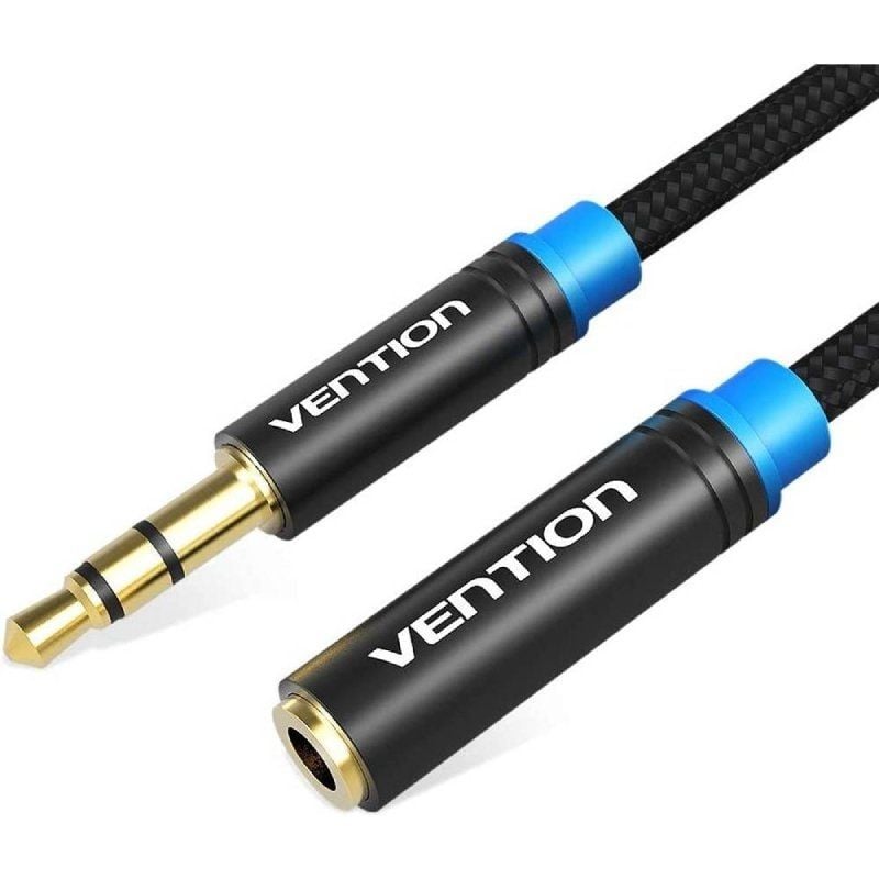 Cable Estéreo Vention VAB-B06-B300-M
Jack 3.5 Macho - Jack 3.5 Hembra
3m
Negro