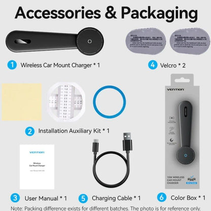 Cargador de Coche Inalámbrico Vention KSKB0
15W