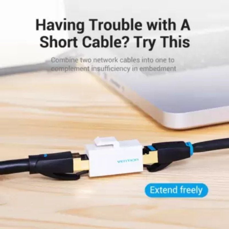 Conector RJ45 Vention IPGW0-5 Cat6 UTP
5 uds
Blanco