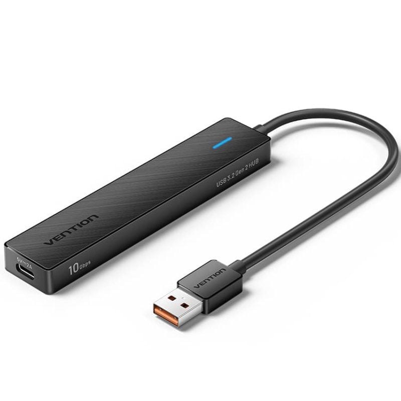 Hub USB 3.2 Vention CHSBB
2xUSB Tipo-C 3.2
2xUSB 3.2
1xUSB Tipo-C
15cm
