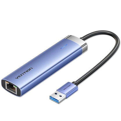 Hub USB 3.0 Vention TGFSB
3xUSB
1xRJ45
1xUSB Tipo-C PD