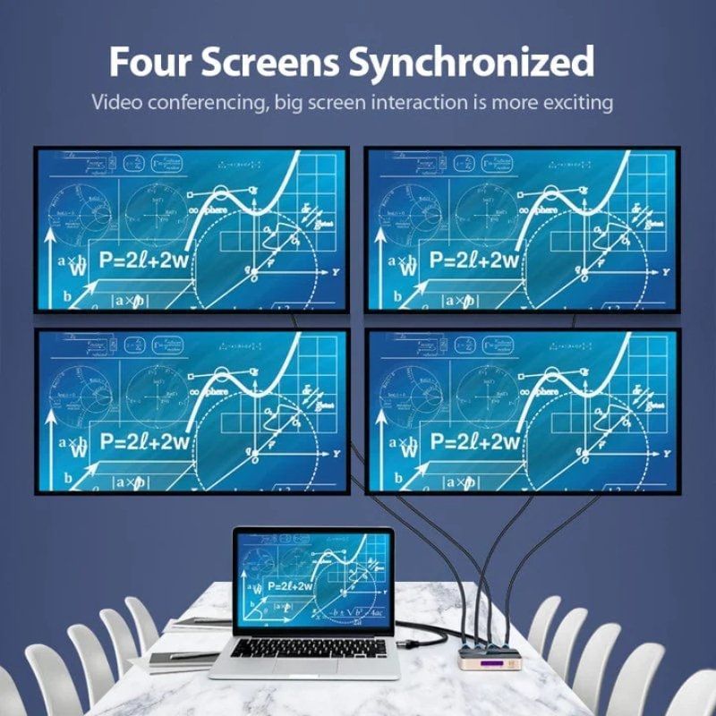 Duplicador HDMI Vention ACCG0-EU
4x HDMI Hembra - HDMI Macho