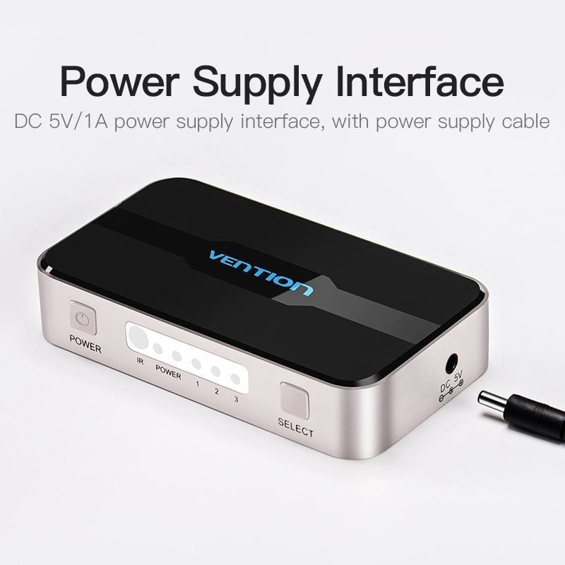 Duplicador HDMI Vention AFFH0
4x HDMI Hembra - HDMI Macho