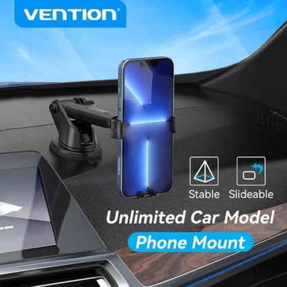Soporte de Smartphone para Coche Vention KCOB0
Negro
