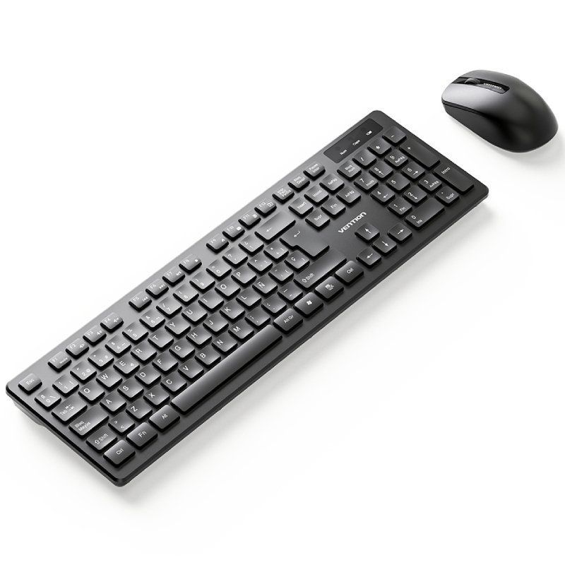 Teclado y Ratón Inalámbricos Vention Combo KTDB0-ES