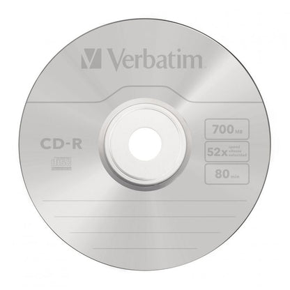 CD-R Verbatim Datalife 52X
Tarrina-100uds
