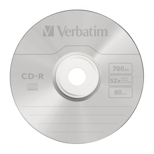 CD-R Verbatim Datalife 52X
Tarrina-100uds