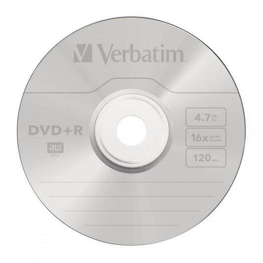 DVD-R Verbatim Advanced AZO 16X
Tarrina-50uds
