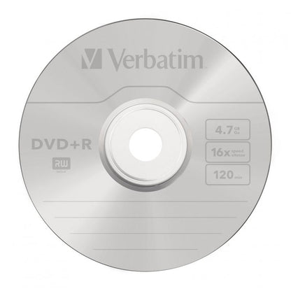 DVD-R Verbatim Imprimible 16X
Tarrina-25uds