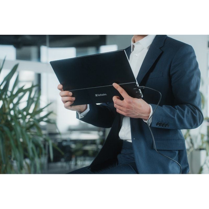 Monitor Portátil Táctil Verbatim PMT-17-4K 17.3"
4K
Negro