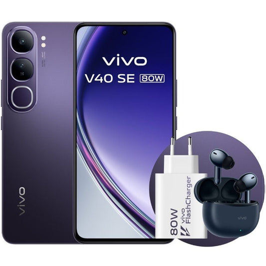 VIVO V40 SE 80W 6.67" 8Gb(+8) 256Gb Black Bundle