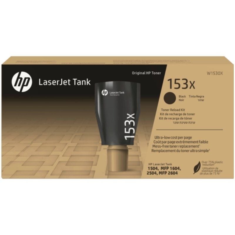 Kit de Recarga Tóner Original Laserjet Tank nº153X Alta Capacidad
Negro