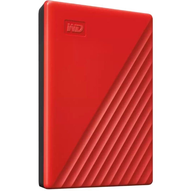 Disco Externo Western Digital My Passport 2TB
2.5"
USB 3.2
Rojo
