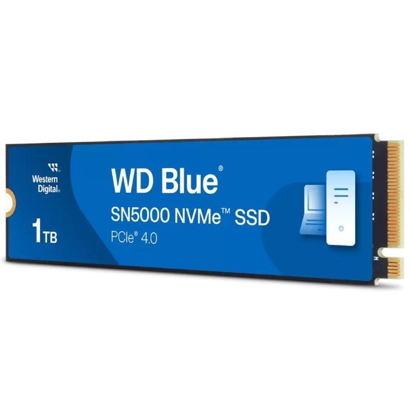 Disco SSD Western Digital WD Blue SN5000 1TB
M.2 2280 PCIe Gen4
Full Capacity