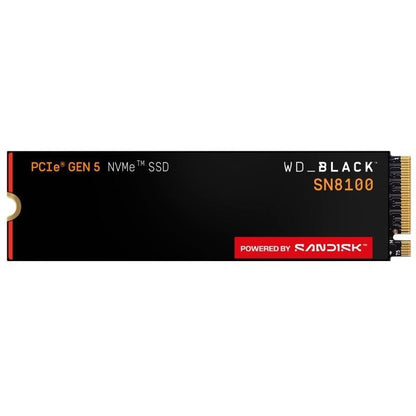 WD Black SN8100 SSD 2TB PCIe Gen5x4 14900 MB-s