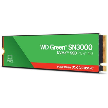 WD Green SN3000 SSD 500GB PCIe Gen4  NVMe