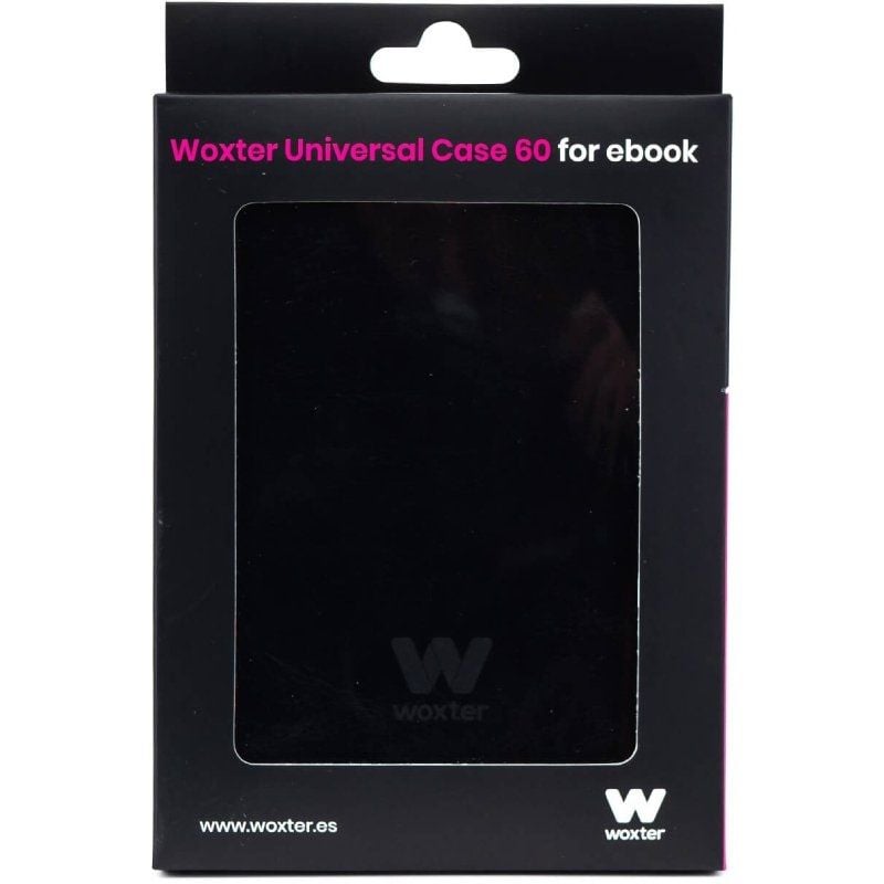 Funda para libro electrónico Woxter Universal Case 60 Black EB26-009
Negra
