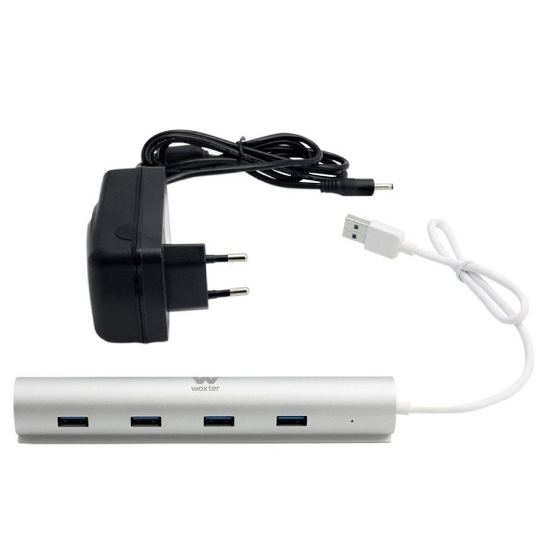 Hub USB 3.0 con Alimentación Externa Woxter HUB 73 PE26-142
7xUSB
Gris