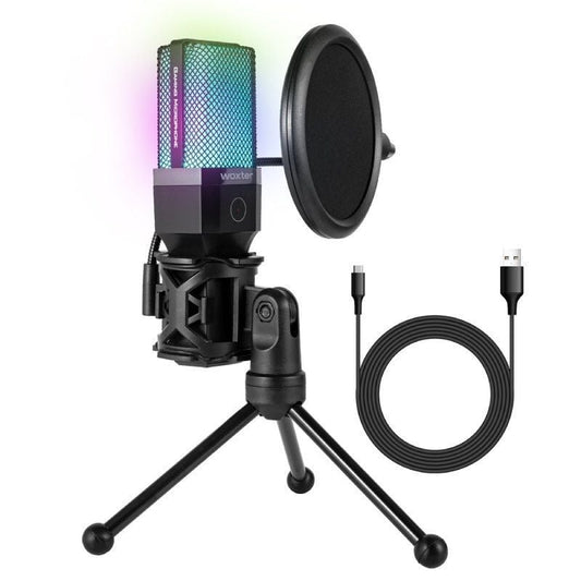 Micrófono Woxter Mic Studio 65 RGB
USB 2.0