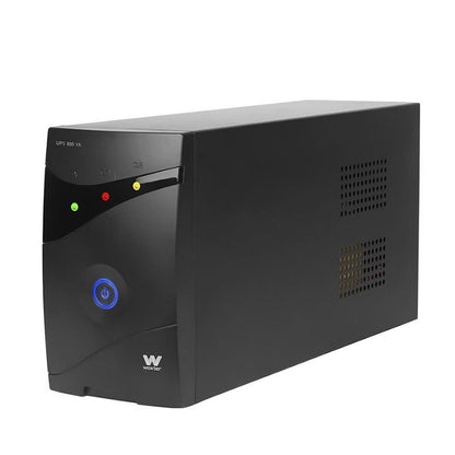SAI Línea Interactiva Woxter UPS 800 VA
800VA-480W
2 Salidas
Formato Torre