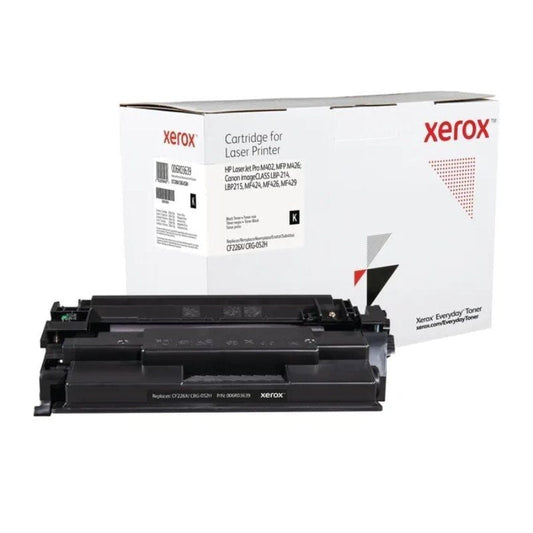 Tóner compatible Xerox 006R03639 compatible con HP CF226X/CRG-052H
9000 páginas
Negro