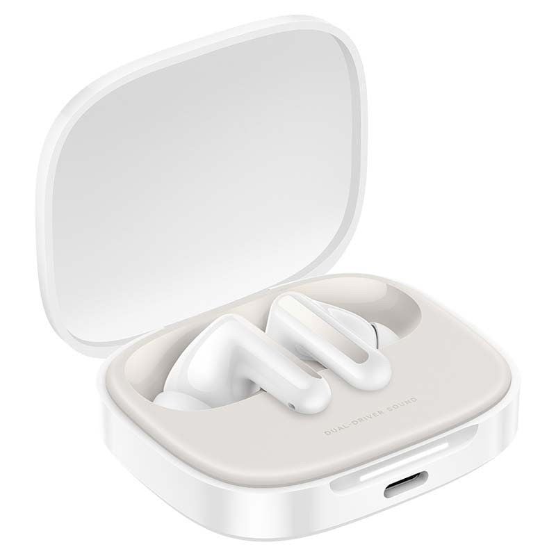 Auriculares Bluetooth Xiaomi Redmi Buds 6 con estuche de carga
Autonomía 10h
Blancos