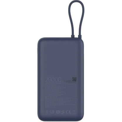 Powerbank 20000mAh Xiaomi 33W Power Bank Integrated Cable
33W
Azul
Incluye Cable USB Tipo-C