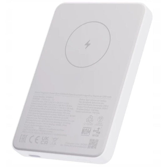 Powerbank 5000mAh Xiaomi Magnetic Power Bank 5000
18.5W
Blanca