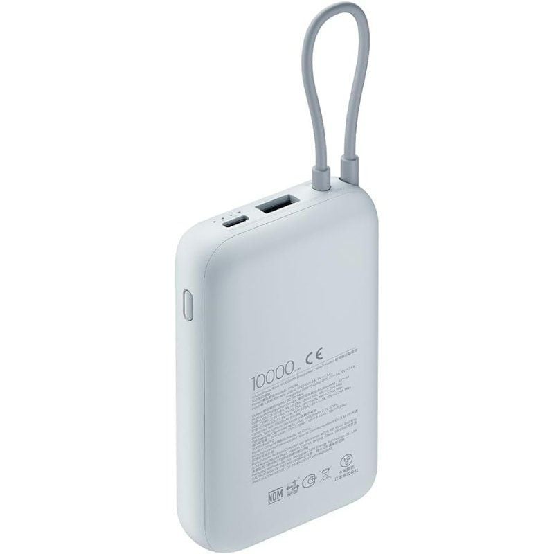 Powerbank 10000mAh Xiaomi Power Bank Integrated Cable
22.5W
Azul
Incluye Cable USB Tipo-C