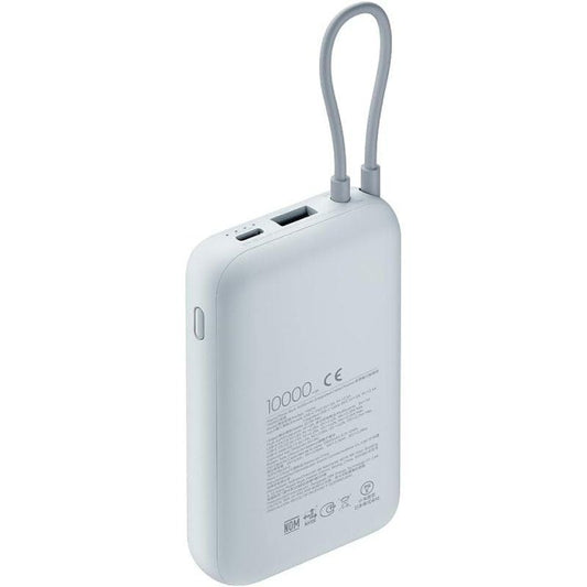 Powerbank 10000mAh Xiaomi Power Bank Integrated Cable
22.5W
Azul