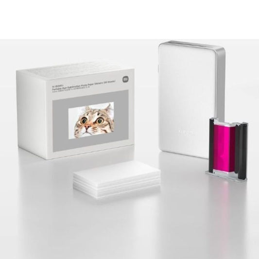 Papel Fotográfico para Sublimación Xiaomi Portable Dye-Sublimation Photo Paper Stickers
5 x 7.6cm
50 Hojas