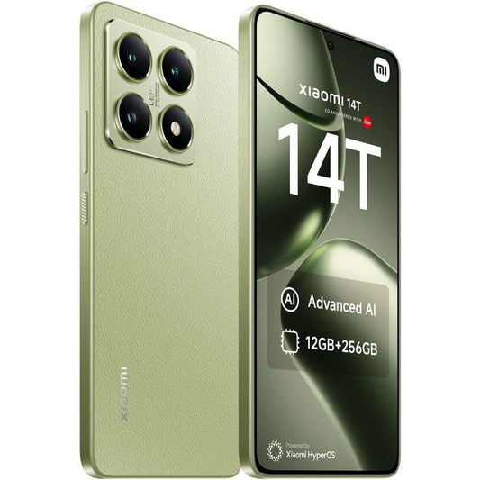 Smartphone Xiaomi 14T 12GB
256GB
6.67"
5G
Verde