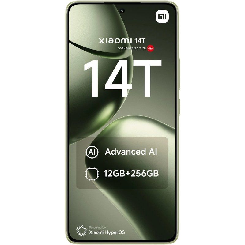 Smartphone Xiaomi 14T 12GB
256GB
6.67"
5G
Verde