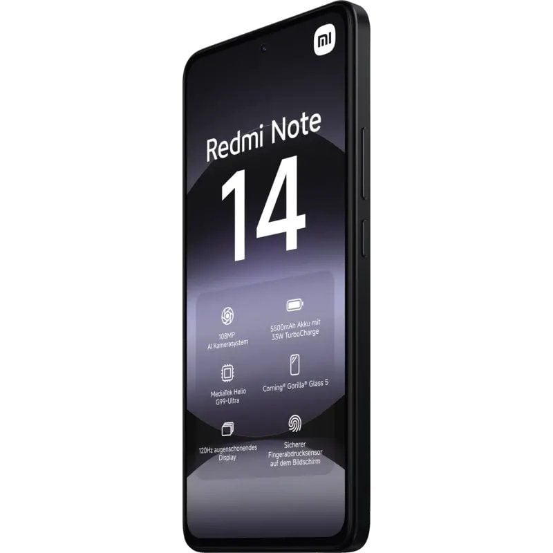 XIAOMI Redmi Note 14 6,67" 256GB 8GB Black