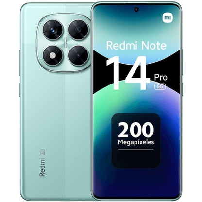 Smartphone Xiaomi Redmi Note 14 Pro 8GB
256GB
6.67"
5G
Verde