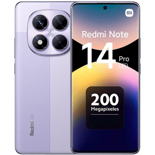 Smartphone Xiaomi Redmi Note 14 Pro 8GB
256GB
6.67"
5G
Púrpura