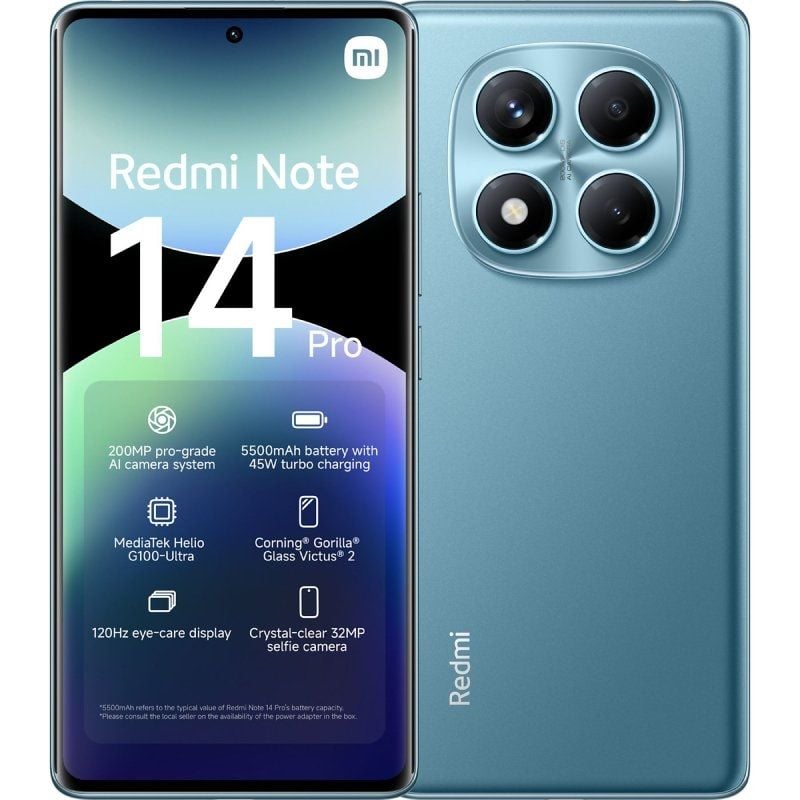 XIAOMI Redmi Note 14 PRO 6,67" 256GB 8GB Blue