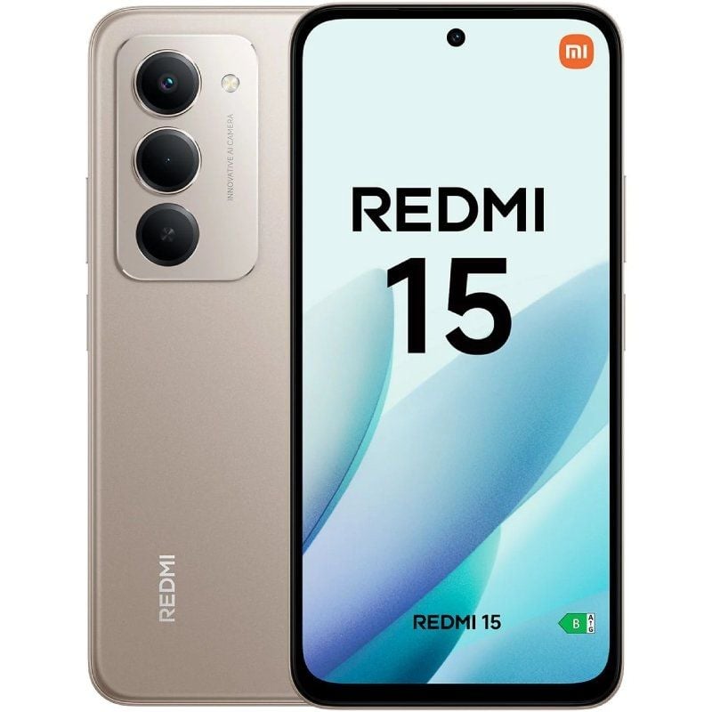 Smartphone Xiaomi Redmi 15 8GB
256GB
6.9"
Gris