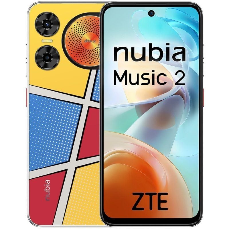 ZTE Nubia Music2 6.7" HD+ 4+4GB 128GB 5G Pop Art